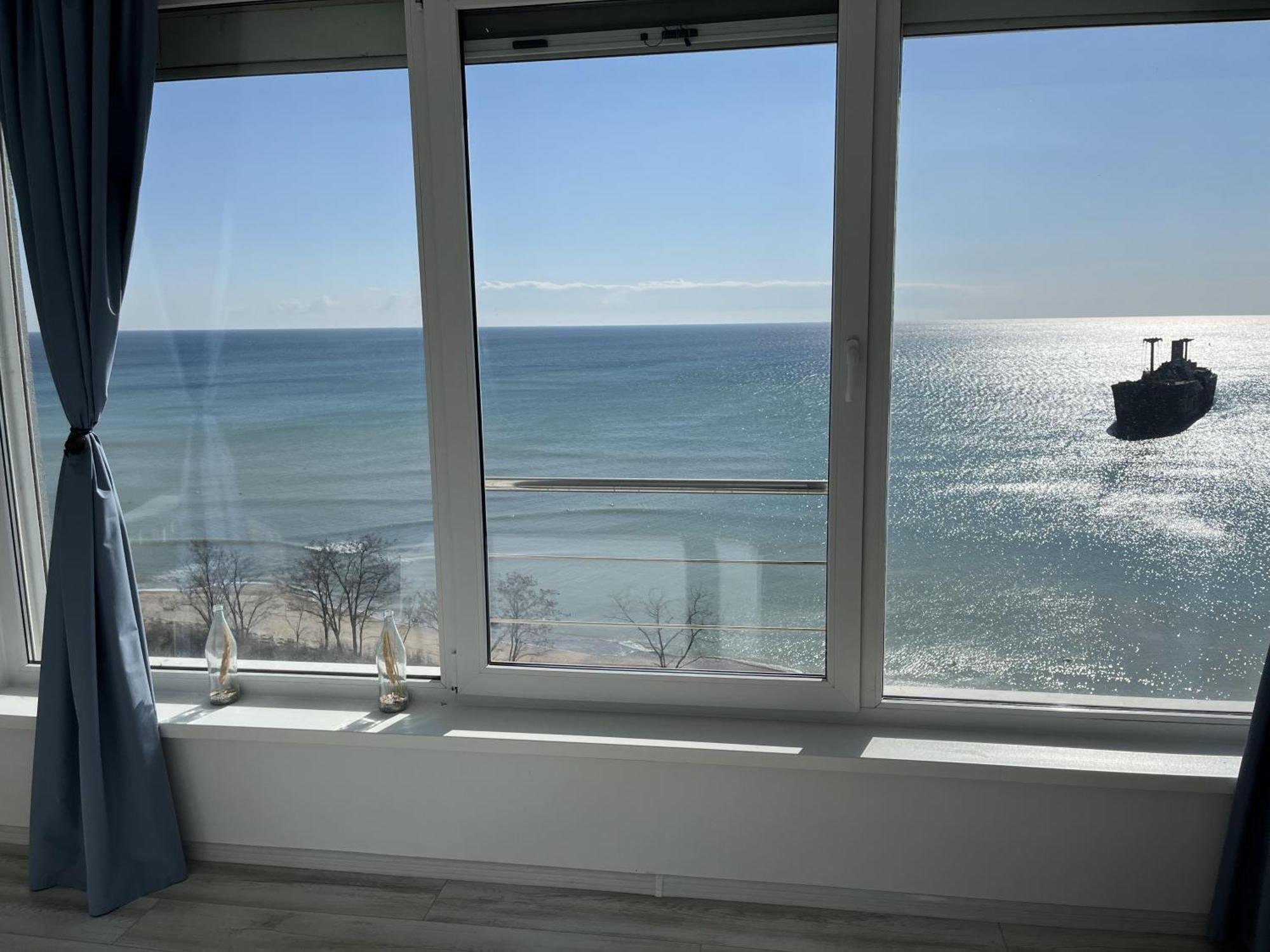 Apartmán Apartament Costinesti Vedere Epava Exteriér fotografie