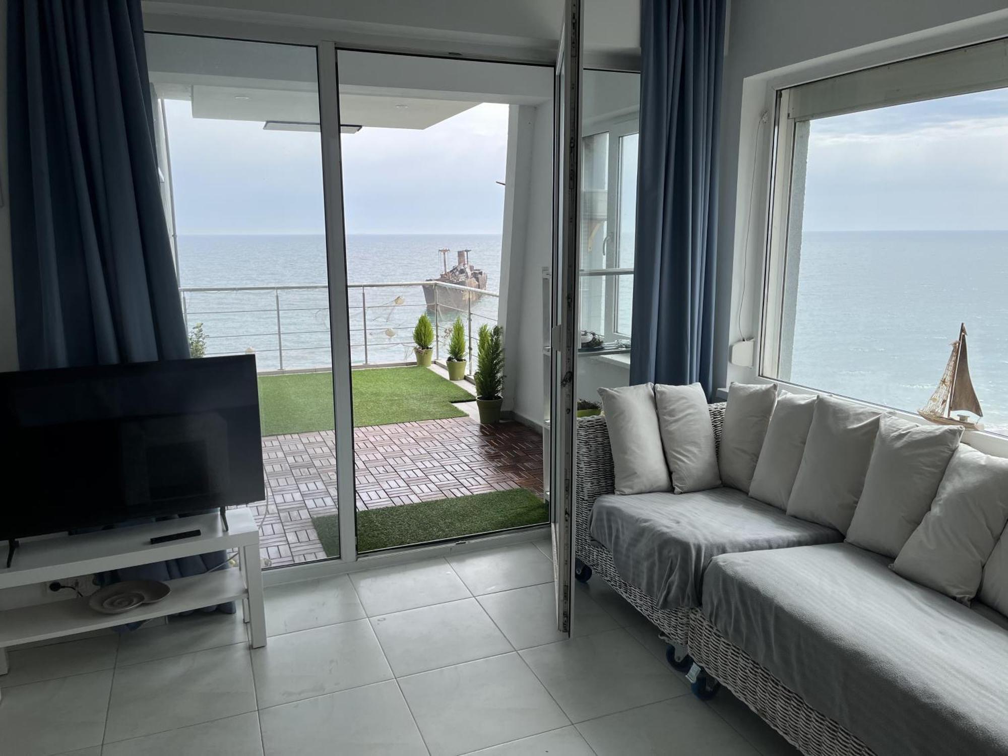 Apartmán Apartament Costinesti Vedere Epava Exteriér fotografie